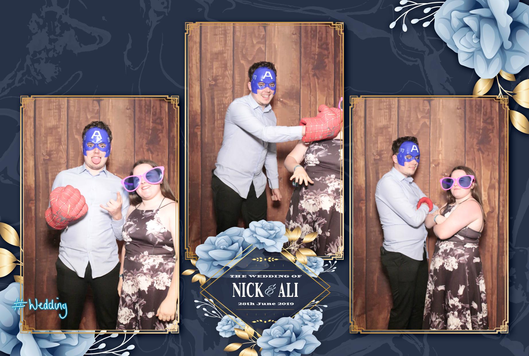Nick & Ali's Wedding | View more photos from the event at gallery.myphotoboothexperience.co.uk/u/MyPhotoBoothExperienceLtd/Nick-Alis-Wedding